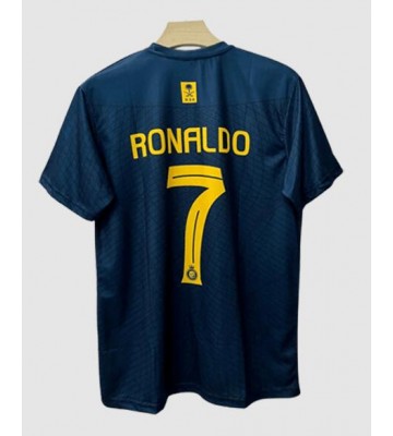 Maillot de foot Al-Nassr Cristiano Ronaldo #7 Extérieur 2023-24 Manches Courte